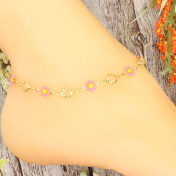 "Dainty Anklet for Women – Elegant Everyday Jewelry & Perfect Gift | MLCRC1265 - Picture 9 of 10
